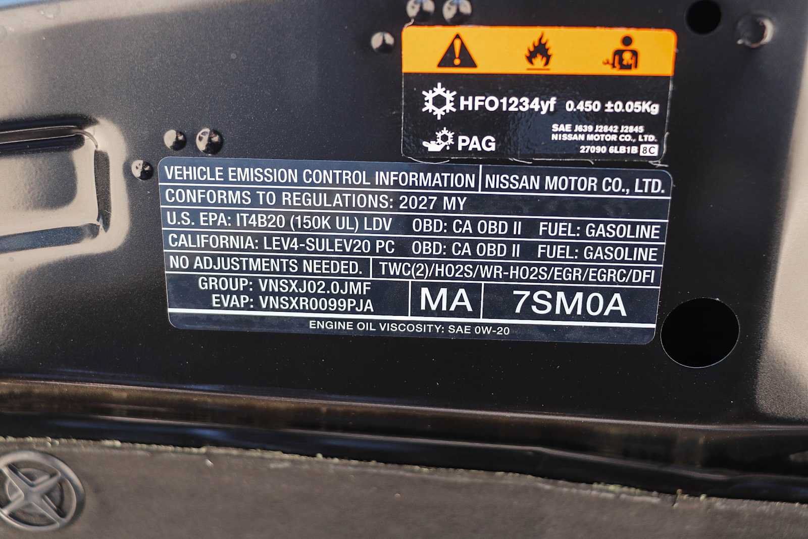 New 2027 Nissan Sentra SR w/ Floor Mat Package FWD image 15
