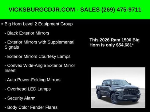 New 2026 RAM 1500 Big Horn image 22