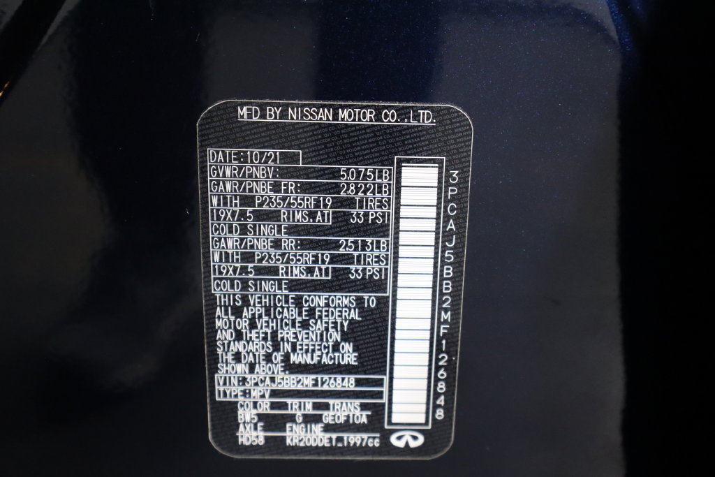 Used 2021 INFINITI QX50 Luxe AWD/4WD image 38