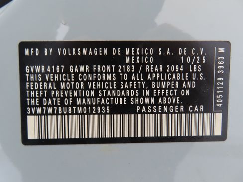 New 2026 Volkswagen Jetta SE FWD image 29