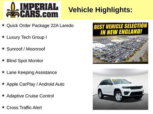 Used 2023 Jeep Grand Cherokee Laredo w/ Luxury Tech Group I AWD/4WD image 8