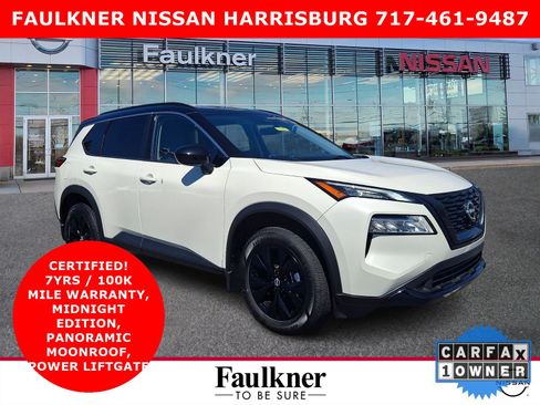 Certified 2023 Nissan Rogue SV w/ SV Premium B Package AWD/4WD image 1