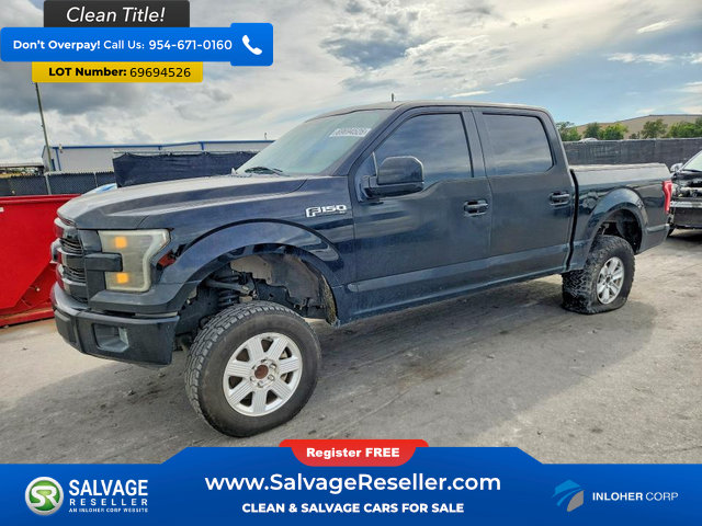 Used 2017 Ford F150 XL w/ Equipment Group 101A Mid RWD image 1