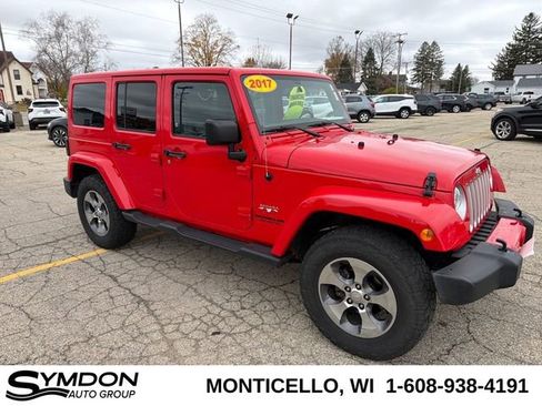 Used 2017 Jeep Wrangler Unlimited Sahara w/ Dual Top Group image 1