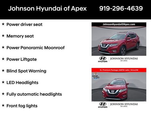 Used 2017 Nissan Rogue SL w/ SL Premium Package image 12