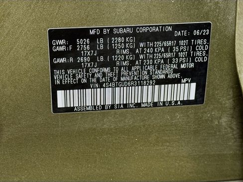 Used 2024 Subaru Outback Wilderness AWD/4WD image 42