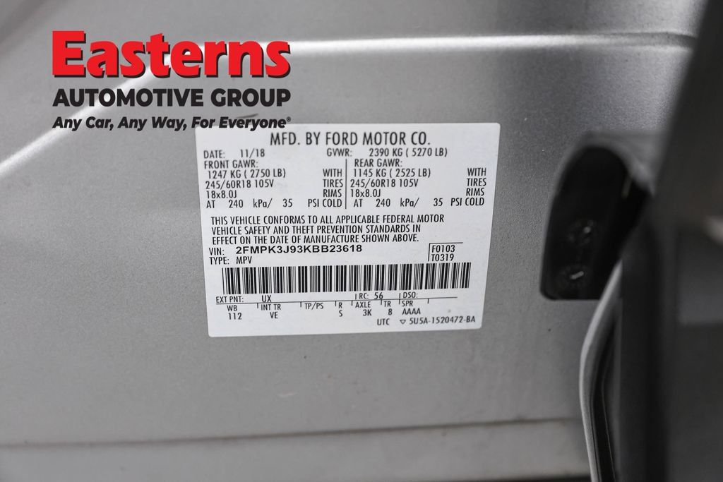 Used 2019 Ford Edge SEL w/ Equipment Group 201A FWD image 36