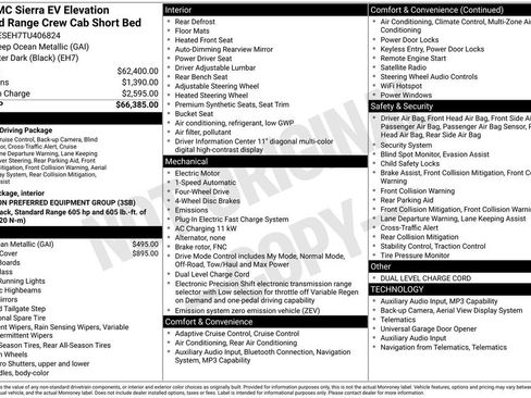 New 2026 GMC Sierra EV Elevation image 26