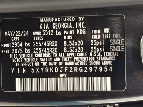 Used 2024 Kia Sorento SX Prestige AWD/4WD image 27