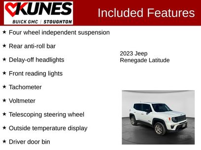 Used 2023 Jeep Renegade Latitude