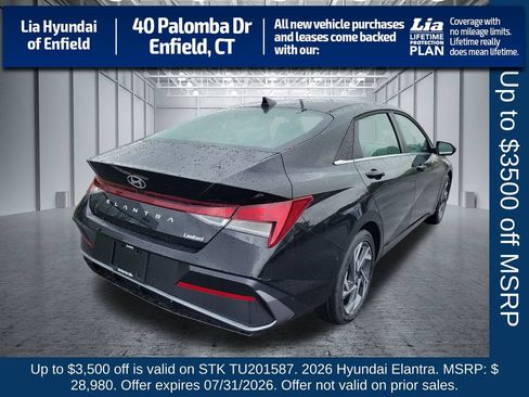New 2026 Hyundai Elantra Limited FWD image 3