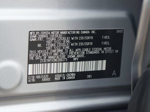Used 2022 Toyota RAV4 XLE Premium FWD image 27