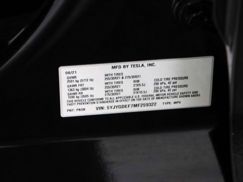 Used 2021 Tesla Model Y Performance AWD/4WD image 27