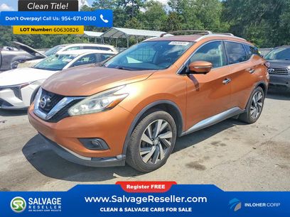 Used 2015 Nissan Murano Platinum w/ Cargo Package