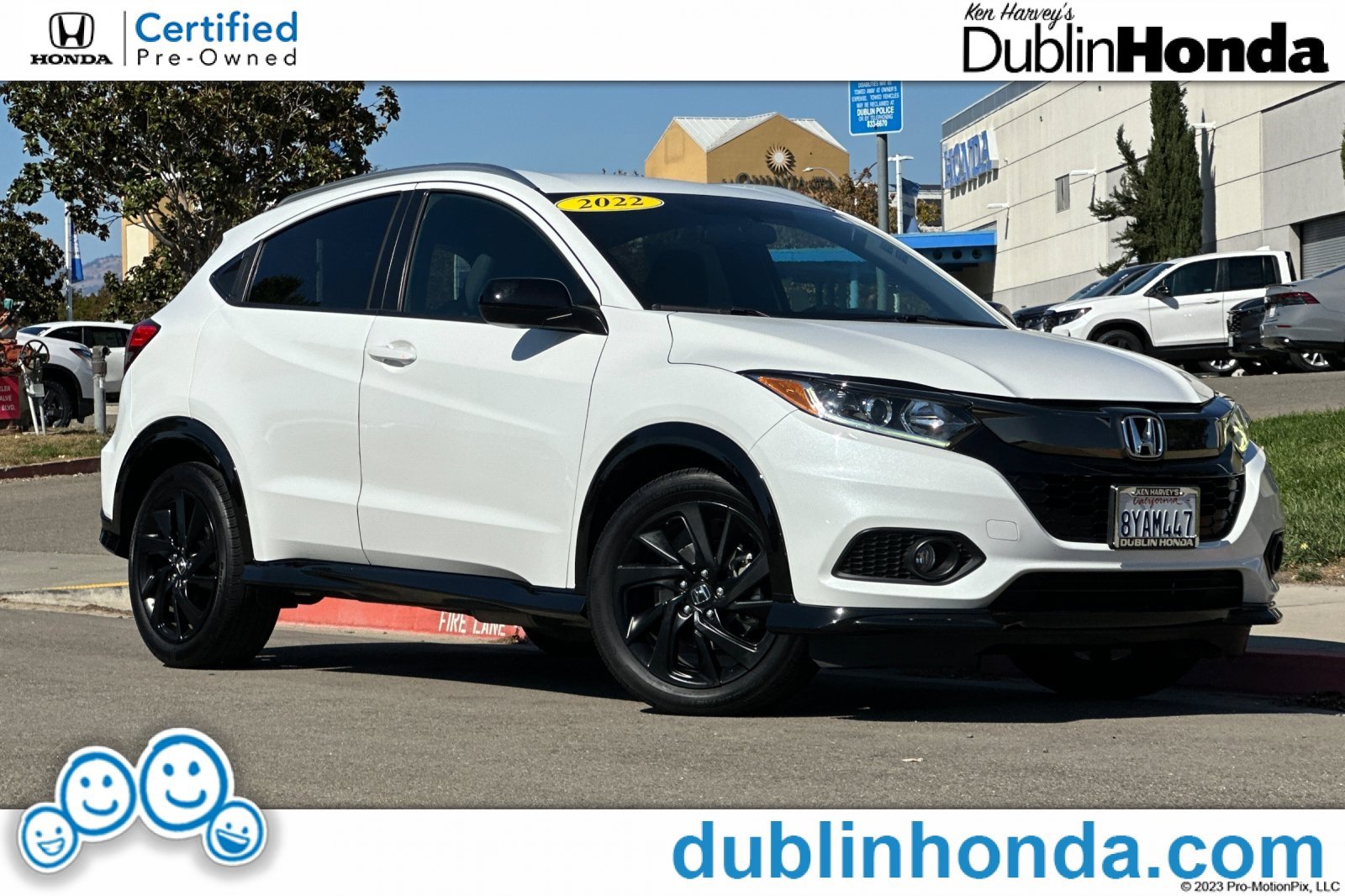 Certified 2022 Honda HR-V Sport image 1