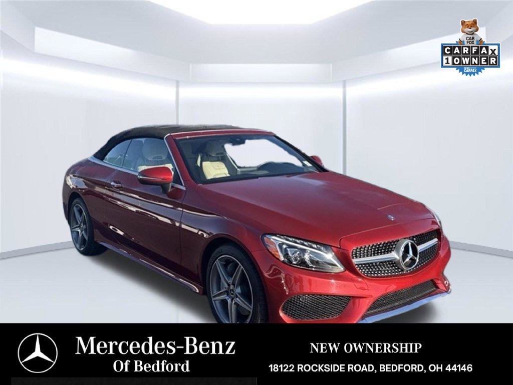 Used 2017 Mercedes-Benz C 300 4MATIC Cabriolet image 3