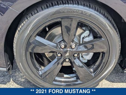 Used 2021 Ford Mustang Coupe w/ Black Accent Package RWD image 9