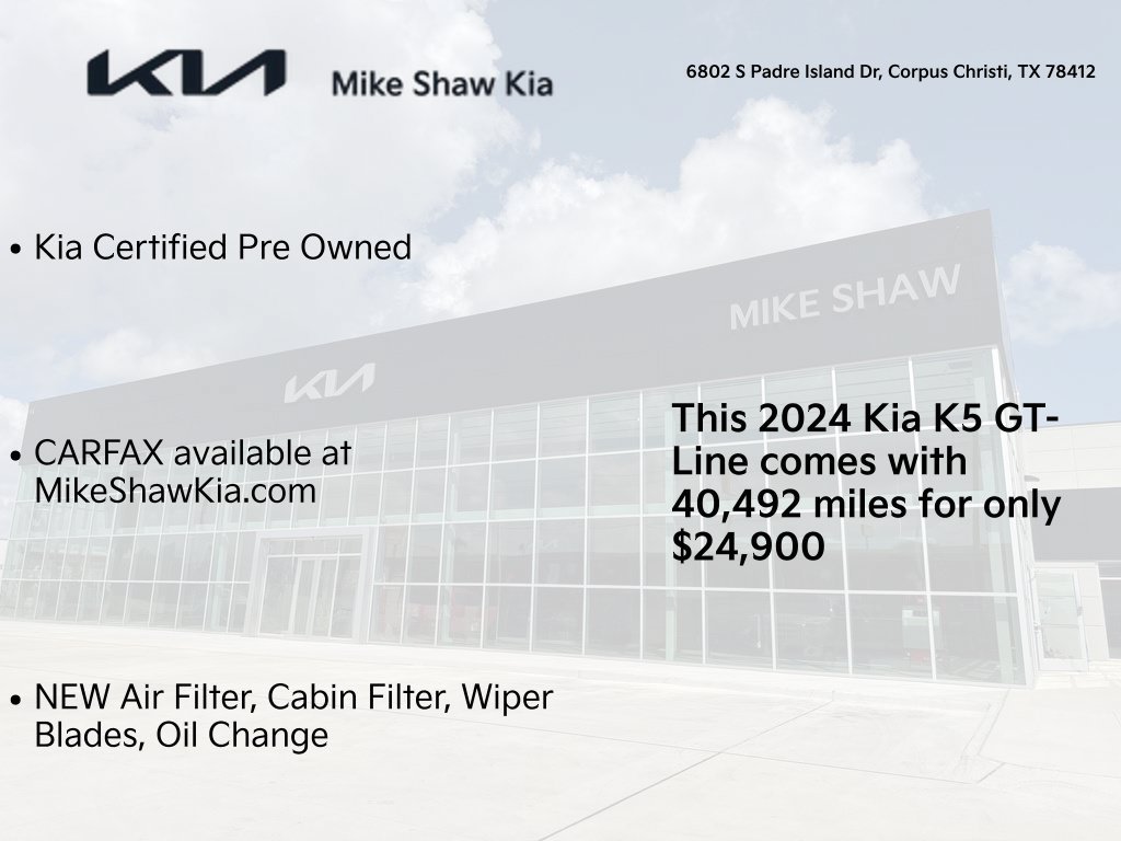 Used 2024 Kia K5 GT-Line w/ GT-Line Premium Package FWD image 3