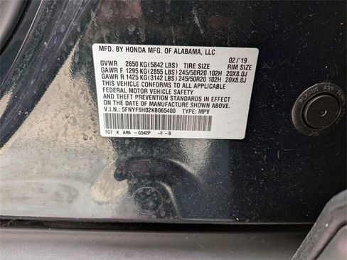 Used 2019 Honda Pilot Elite image 33