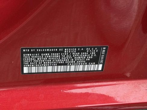 Certified 2023 Volkswagen Jetta SE FWD image 19