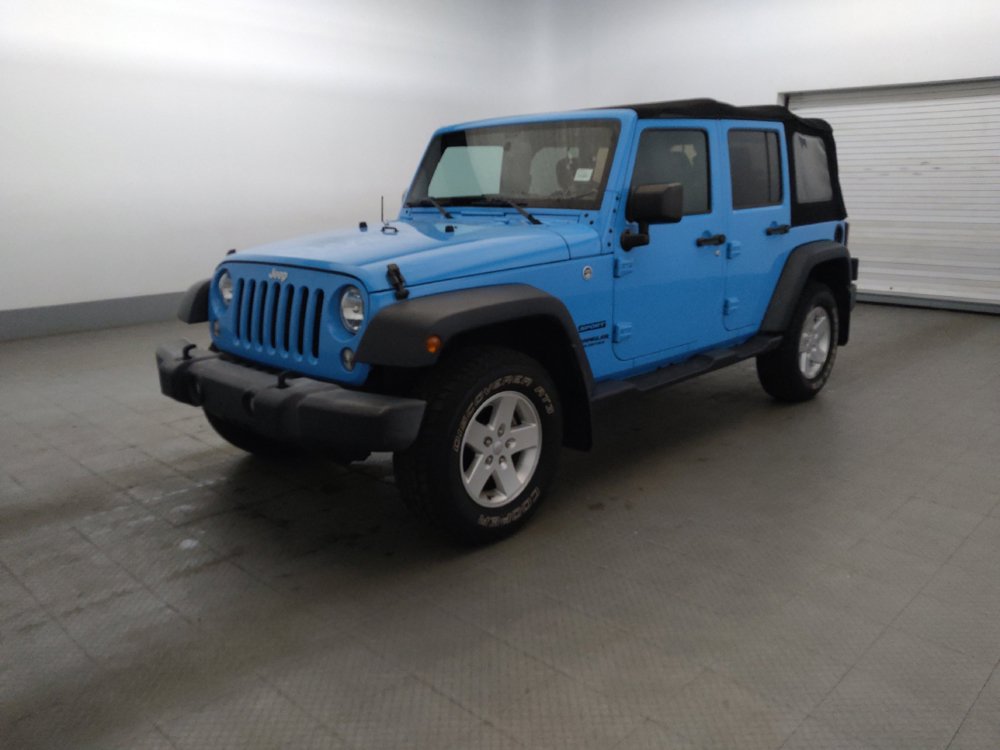 Used 2017 Jeep Wrangler Unlimited Sport w/ Quick Order Package 24S AWD/4WD image 2