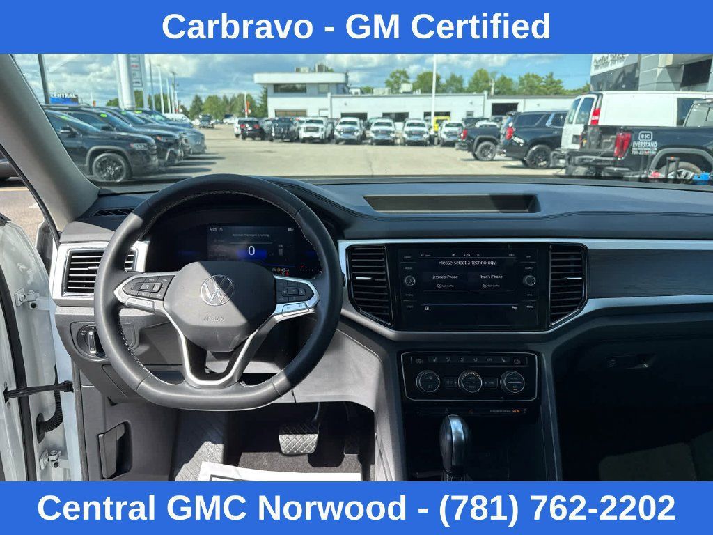 Used 2022 Volkswagen Atlas SE w/ Panoramic Sunroof Package AWD/4WD image 15