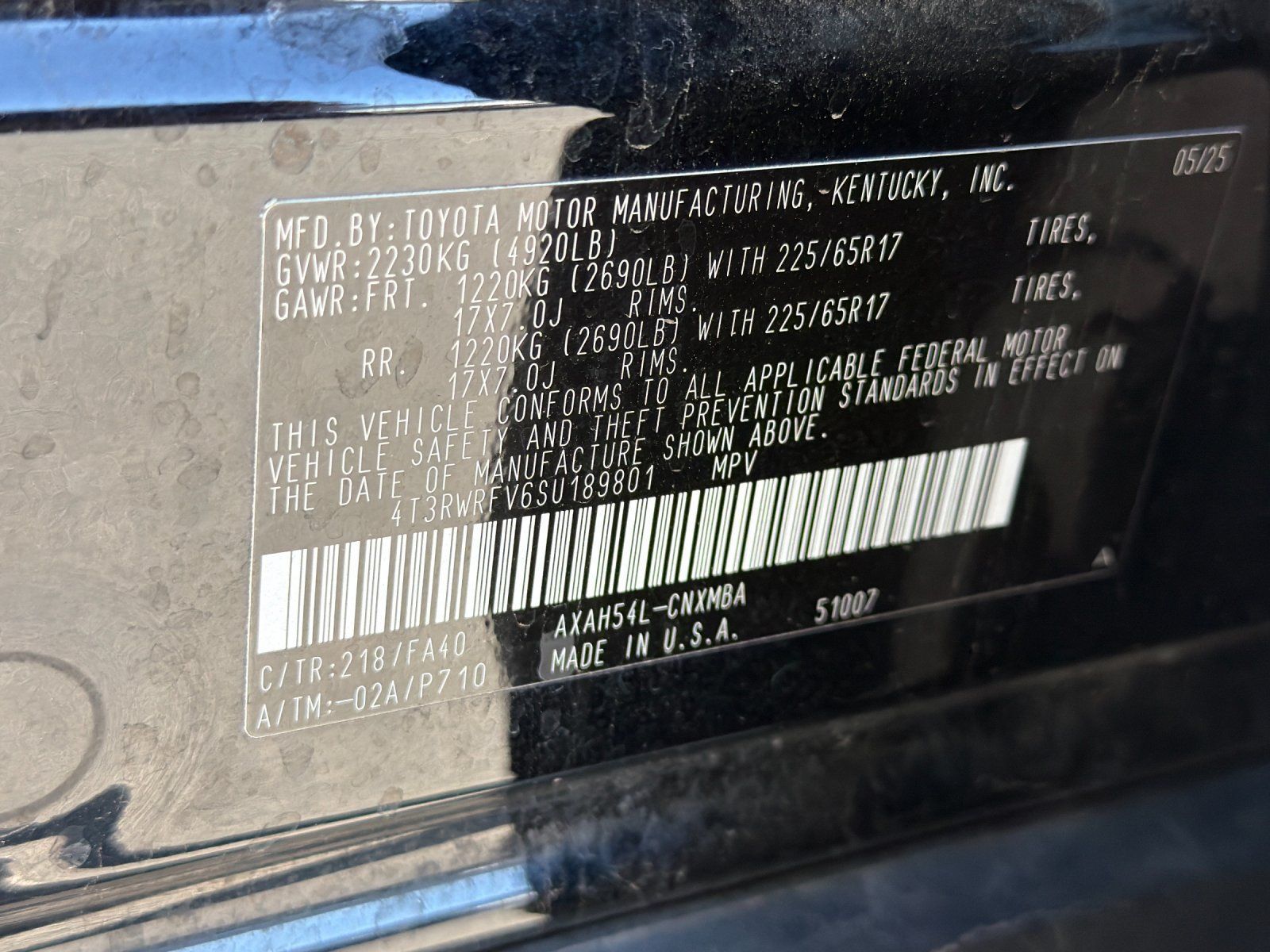 Used 2025 Toyota RAV4 XLE w/ Convenience Package AWD/4WD image 25
