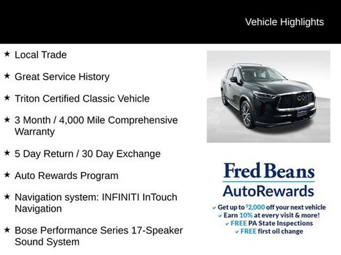 Used 2024 INFINITI QX60 Sensory AWD/4WD image 5