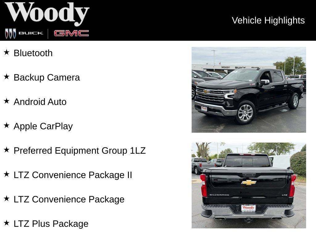 Certified 2024 Chevrolet Silverado 1500 LTZ AWD/4WD image 3