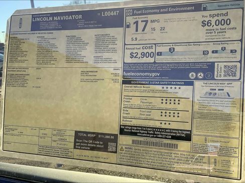 New 2026 Lincoln Navigator L Reserve w/ Jet Appearance Package image 22