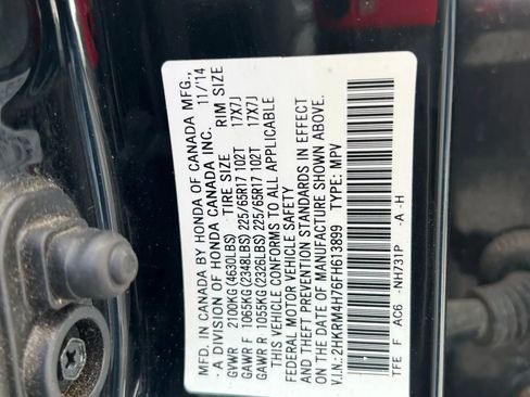 Used 2015 Honda CR-V EX-L image 20