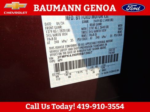 Used 2024 Ford Edge SEL w/ Convenience Package AWD/4WD image 26