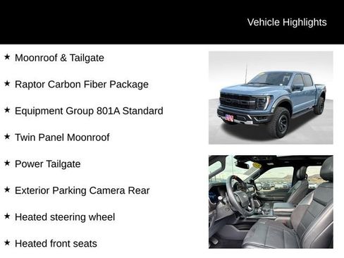 Certified 2023 Ford F150 Raptor w/ Raptor Carbon Fiber Package image 8