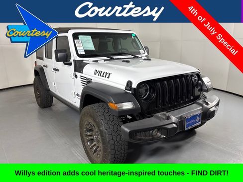 Used 2022 Jeep Wrangler Unlimited Sport AWD/4WD image 1