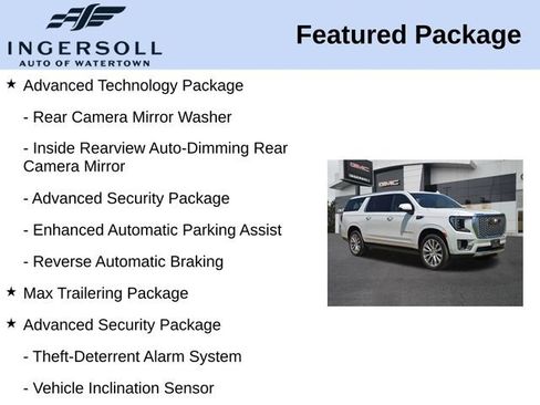 Used 2023 GMC Yukon XL Denali w/ LPO, Floor Liner Package AWD/4WD image 15