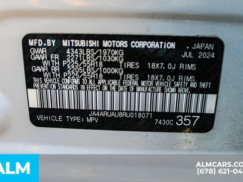 Used 2024 Mitsubishi Outlander Sport SE AWD/4WD image 36