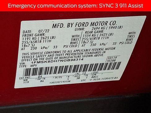 Used 2022 Ford Explorer XLT w/ Class IV Trailer Tow Package image 27