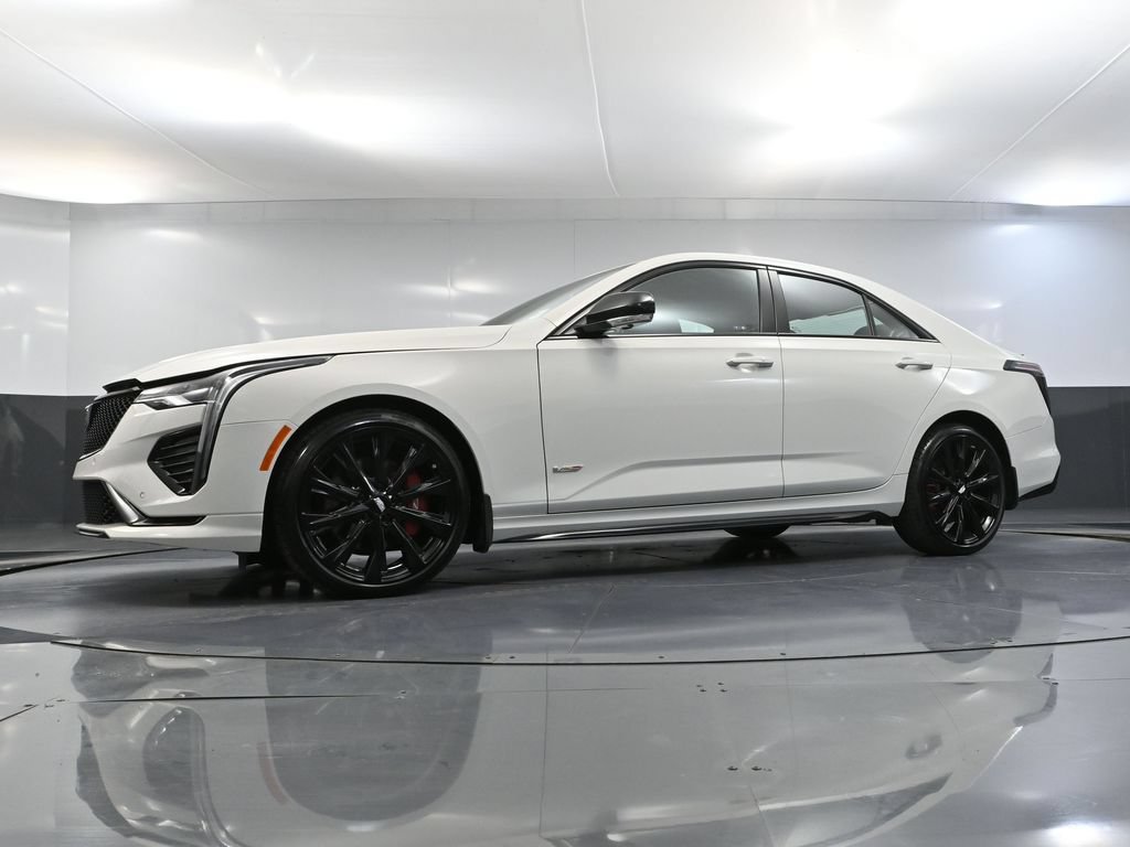 Used 2023 Cadillac CT4 V w/ LPO, ONYX Package AWD/4WD image 55