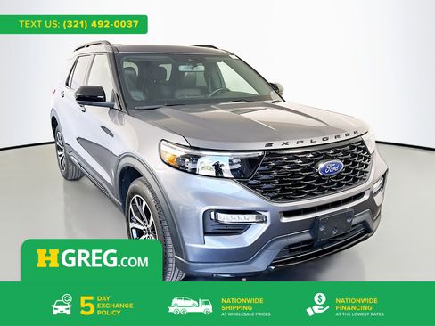 Used 2022 Ford Explorer ST-Line w/ Class IV Trailer Tow Package AWD/4WD image 1