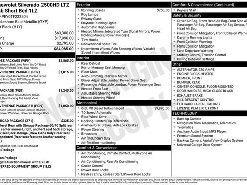 New 2026 Chevrolet Silverado 2500 LTZ w/ Trail Boss Package AWD/4WD image 2