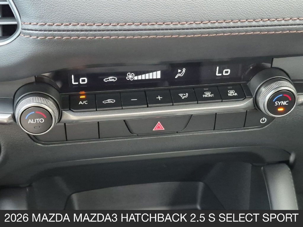New 2026 MAZDA MAZDA3 s Sport FWD image 24