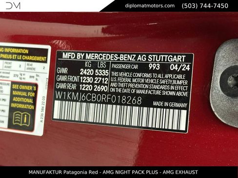 Used 2024 Mercedes-Benz CLE 53 AMG 4MATIC image 47