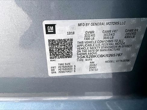 Used 2019 GMC Yukon SLT w/ Open Road Package AWD/4WD image 34