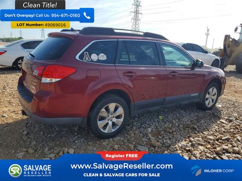 Used 2012 Subaru Outback 2.5i Limited w/ Moonroof Pkg AWD/4WD image 4