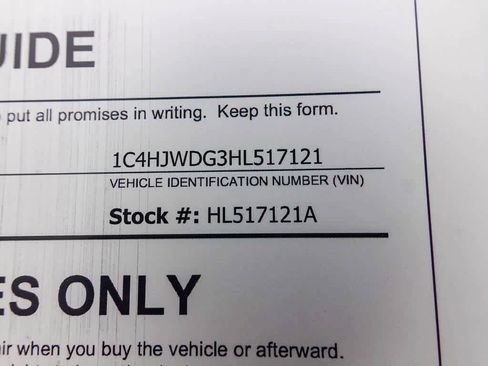 Certified 2017 Jeep Wrangler Unlimited Sport w/ Quick Order Package 24S image 28