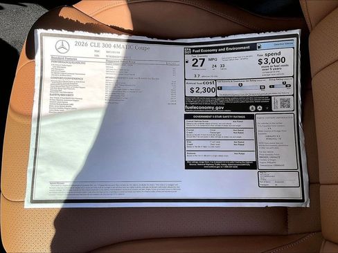 New 2026 Mercedes-Benz CLE 300 4MATIC Coupe image 19