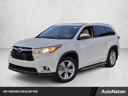 Used 2015 Toyota Highlander Limited Platinum AWD/4WD image 1