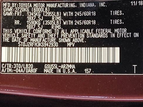 Used 2019 Toyota Highlander XLE image 33