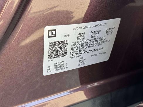 Used 2024 Chevrolet Traverse LT AWD/4WD image 13