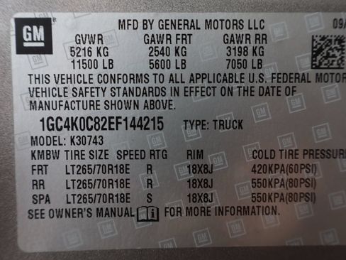 Used 2014 Chevrolet Silverado 3500 LT w/ Interior Plus Package AWD/4WD image 45